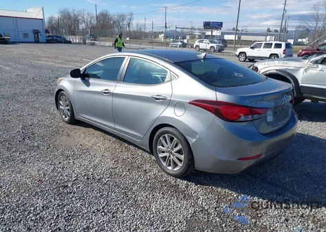 2014 Hyundai Elantra Se from USA, damaged, VIN KMHDH4AE5EU147440